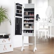 Boxed White LED Armoire Storage Mirror (LOC: SR5(4.6)-KK3257 - MP)