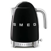 Smeg KLF04BLUK Jug Kettle, LED Display, 7 Temperature Settings. RRP £229.99. (LOC: RS2.11-QA2134 -