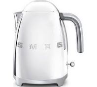 SMEG KLF03SSUK Jug Kettle - Stainless Steel. RRP £199.00. (LOC: RS1.10-QA2200 - SP)