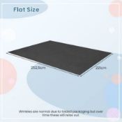 Boxed Non-slip Mat Cart 252.5 x 221 cm Waterproof (LOC: SR7.2.1-QA2238 - 1P)