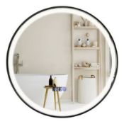 Boxed Costway 3 Colour LED Light Memory Function Lighted Bathroom Mirror (LOC: SR7(1.1)-KK4616 -