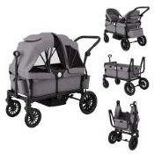 Boxed Costway Adjustable Double Stroller Suitable from 6+ Months (LOC: SR7.2.3-QA2313 - 1P)