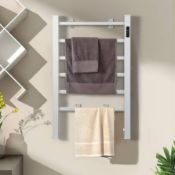 Boxed Freestanding and Wall Mounted Towel Warmer with 8H Timer and LED Display (LOC: SR7.2.4-