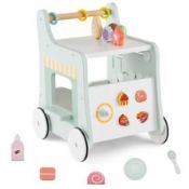 Boxed 2 in 1 Baby Walker | Montessori Push & Pull Walking Toy (LOC: SR7.2.6-QA2371 - 1P)