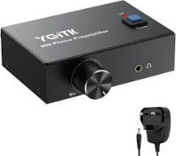 Boxed YGiTK Phono Preamp with Volume Control - MM Turntable Pre Amp (LOC: SR5.4.6-TC79 - 1P)