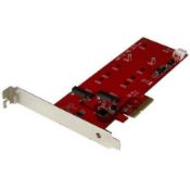 StarTech.com 2x M.2 SATA SSD Controller Card - PCIe (LOC: B3Cage.2-QA216 - SP)