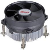 AKASA AK-CCE-7105EP Cooler for Lga775 Lga1200 (LOC: B3Cage-TE376 - 1P)