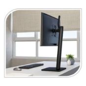 PUREMOUNTS Monitor stand, 1 display, 17" - 27", black (LOC: B3Cage.4-TP383 - SP)