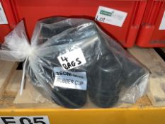 4 X BRAND NEW BAGS OF 20 3SDM-M40 RUBBBER CUPS (LOC: 7.6-BB51 - 1P)