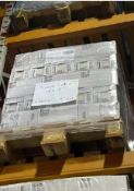 TRADE PALLET TO CONTAIN 115x BRAND NEW PACKS OF AZULEJO TURIN WHITE 15 X 15CM TILES (44 PER PACK