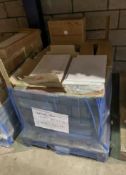 TRADE PALLET TO CONTAIN 25x BRAND NEW PACKS OF SALONI CORONA BLANCO GLOSS TILES 25 x 40CM (15 PER