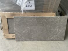 PALLET TO CONTAIN 40 X NEW PACKS OF JOHNSON TILES CAERAMIC 600 X 300MM DAKOTA BASALT (DAK03A) 1.08M2