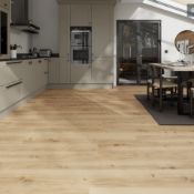 30 X PACKS OF Ledbury Ivory Natural Light oak effect Structured Laminate Flooring, 2.16m² PER