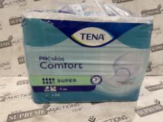 10 X BRAND NEW TENA Comfort Super (2100ml) 36 Pack TENA ProSkin Comfort are large incontinence