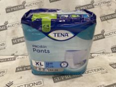 8 X BRAND NEW TENA Pants Plus XL (1300ml) 12 Pack TENA ProSkin Pants are incontinence pants that