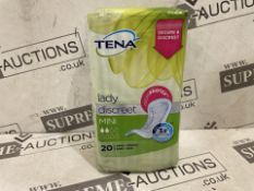 40 X TENA Lady Mini 20PZ TENA Discreet Pads are incontinence pads that give women discrete and