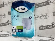 60 X BRAND NEW TENA PROSKIN FIXATION PANT XL 5 PACK (LOC: 43.20.-HH2171 - 3P)