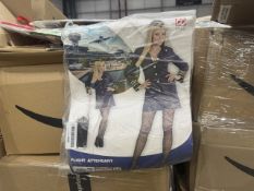 FULL PALLET TO INCLUDE A LARGE QUANTITY OF ASSORTED FANCY DRESS IN VARIOUS DESIGNS AND SIZES