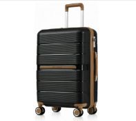 PALLET TO CONTAIN 23 X BRAND NEW PREMIUM 24 INCH LUGGAGE BAGS RRP £179 EACH (COLOURS AND DESIGNS MAY