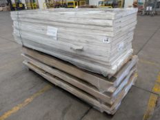 (2X19) 18x BRAND NEW MIXED DOORS IN MIXED DESIGNS & SIZES