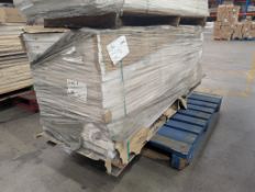 (27Z15) 7x BRAND NEW JELD-WEN Atherton 4 Pannel Smooth Paired FD30 Fire Doors - 1981 x 686 x 44mm (