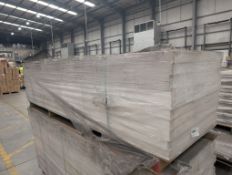 (27Y15) 10x BRAND NEW JELD-WEN Atherton 4 Pannel Smooth FD30 Fire Doors 1981 x 610 x 44mm. (LOT