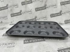50 X BRAND NEW GREY LARGE DEEP BUN TRAYS (LOC: 11.6-HH2045 - 1P)
