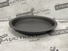 50 X BRAND NEW GREY 18CM SANDWICH TINS (LOC: 49.2-HH2032 - 1P)