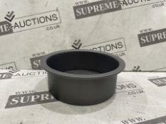 50 X BRAND NEW GREY MINI CAKE TIN BASE BODY AND INSERTS (LOC: 47.16-HH2024 - 1P)