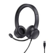Trust Roha II Lightweight On Ear USB Headset with Microphone (LOC: B3Cage.1-TP2768 - SP)