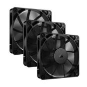CORSAIR RS120 120mm PWM Fans – Daisy-Chain Connection – Low-Noise (LOC: B3Cage.5-QA2921 - SP)