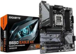Gigabyte B650 EAGLE AX Motherboard - Supports AMD Ryzen 7000 CPUs (LOC: B3Cage.2-QA3029 - SP)