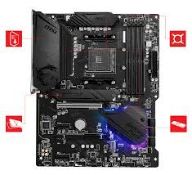 MSI MPG B550 GAMING PLUS AMD AM4 DDR4 M.2 USB 3.2 Gen 2 HDMI ATX Gaming Motherboard (LOC: B3Cage.2-