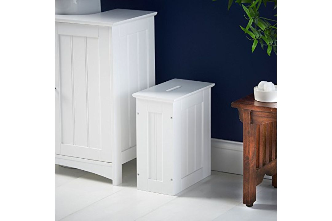 Boxed Colonial Slimline Bathroom Storage Box (LOC: RS2.6-KK1755 - 1LP)