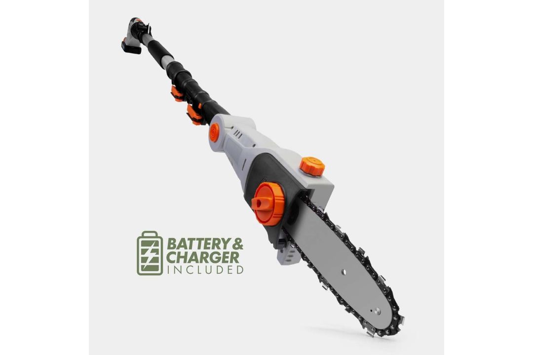 Boxed Cordless Pole Chainsaw Telescopic 20V - Grey (LOC: RS1.4-KK6002 - 1LP)