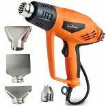Boxed Heat Gun - 2000W 350c & 550c - Orange (LOC: RS1.4-KK5968 - SP)