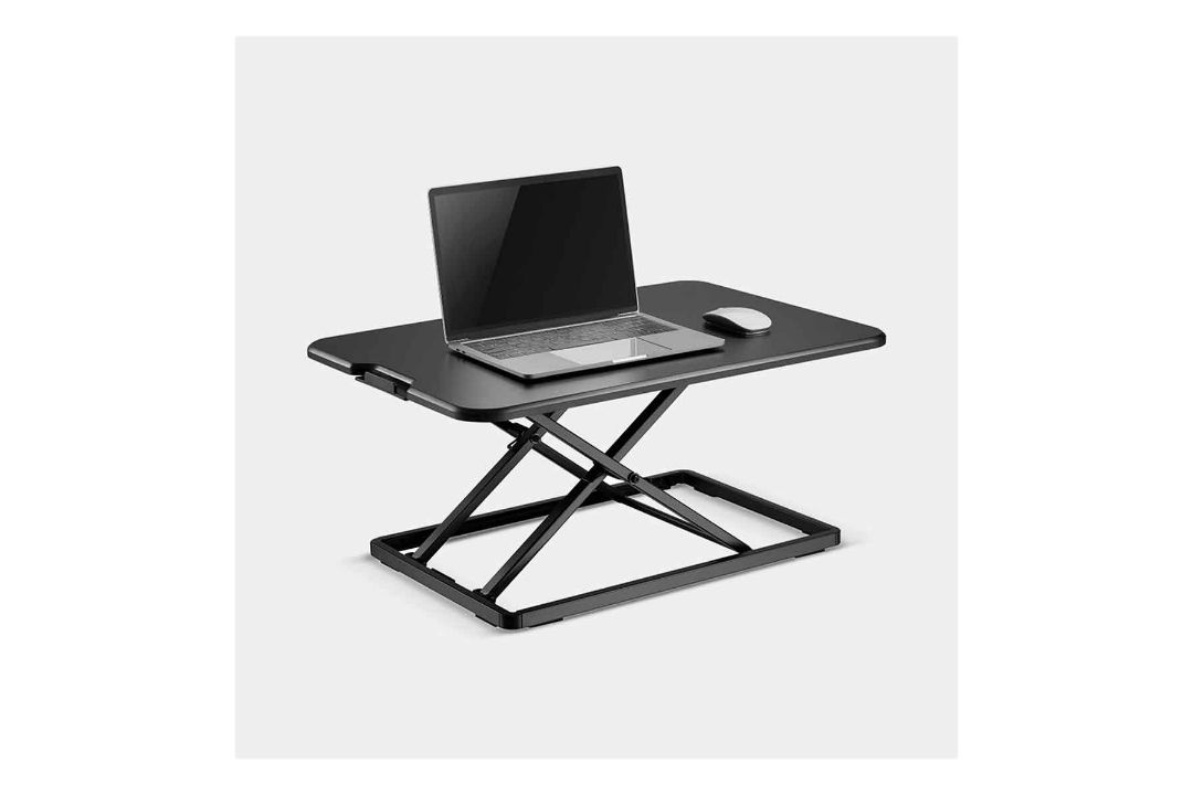 Boxed Ultra-Slim Sit-Stand Desk Converter (LOC: RS1.4-KK5991 - 1LP)