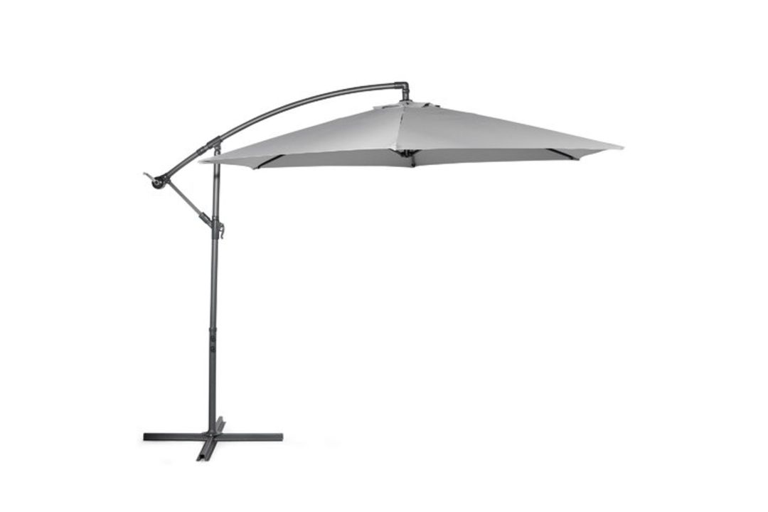 Boxed Grey 3M Banana Parasol (LOC: RS1.2-KK5958 - MP)