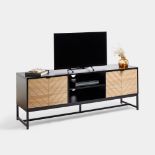 Boxed Dalton TV Unit - Brown (LOC: RS1.2-KK5955 - MP)