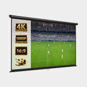 Boxed Bundle of x10 assorted Pull Down Projector Screens (LOC: SR5.1F-KK3925 - OSL)