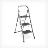 Boxed 3 Step Steel Ladder (LOC: RS1.2-KK5944 - 1LP)