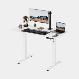 Boxed White Standing Desk 120x60cm (LOC: RS1.2-KK5925 - MP)