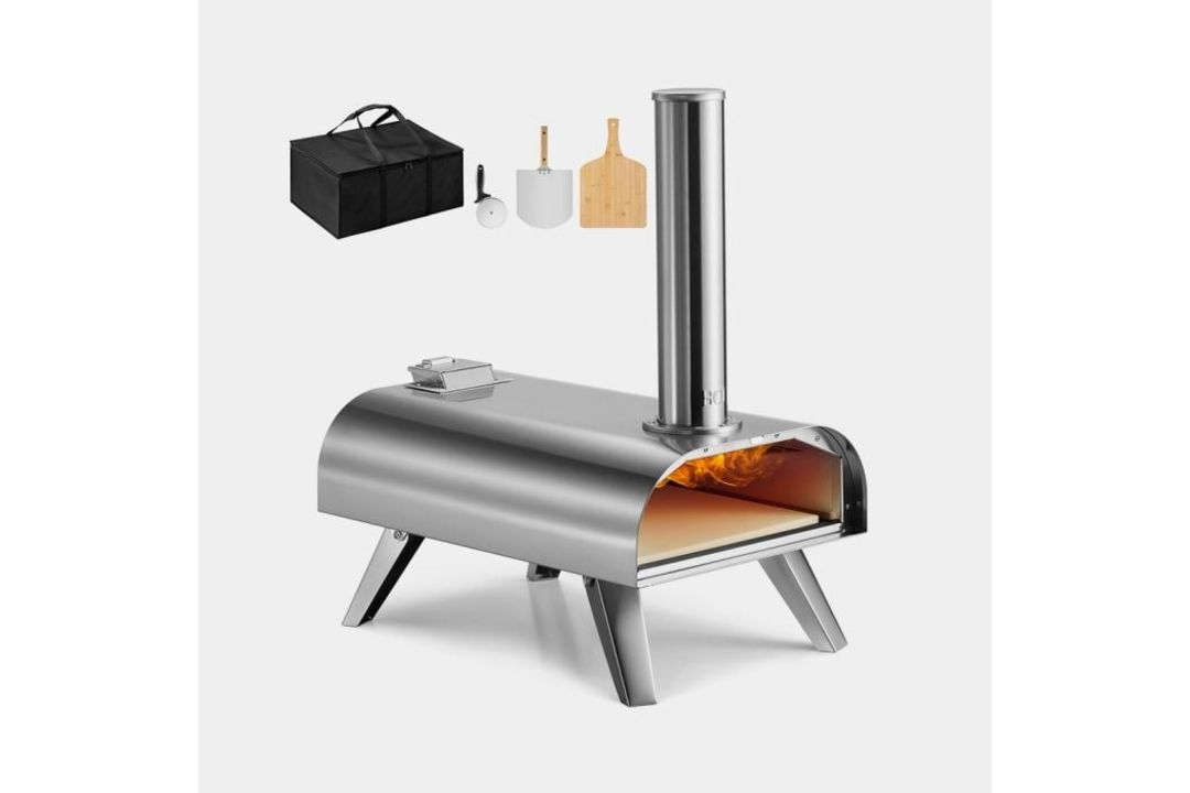 Boxed Outdoor Pizza Oven with Accessories (LOC: RS1.2-KK5932 - 1LP)