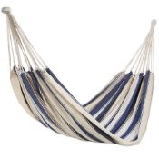 Boxed Ibiza 2 Person Striped Cotton Hammock (LOC: SR5(2.6)-KK3049 - 1P)