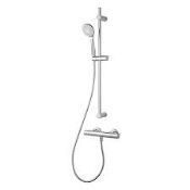 Boxed GoodHome Cavally Wall-mounted Thermostatic Mixer Shower (LOC: SR9.4.5-QA2814 - SP)