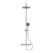 Boxed Swirl Bonda HP Rear-Fed Exposed Chrome Thermostatic (LOC: SR9.4.4-QA2901 - 1P)