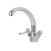 Boxed Aubery Chrome effect Kitchen Monobloc Tap (LOC: SR9.4.5-QA2853 - SP)