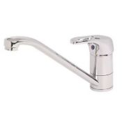 2 x Boxed Swirl Tirso Single Lever Mono Mixer Kitchen Tap Chrome (LOC: SR9.4.4-QA2905 - 1P)