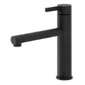 Boxed GoodHome Morita Black Graphite effect Kitchen Top lever Tap. RRP £119.00. (LOC: SR9.4.5-QA2809