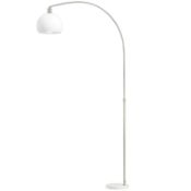 Boxed HOMCOM Floor Lamp for Living Room, Modern Standing Lamp with Shade & Foot Switch for